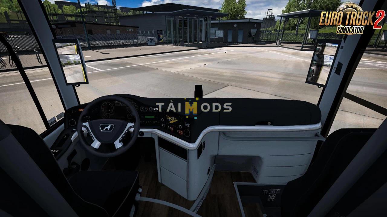 MOD ETS2 – Xe Khách ETS2 - Man Lions Coach 2017 Optiview Bus + Interior V1.1 (1.39.x)