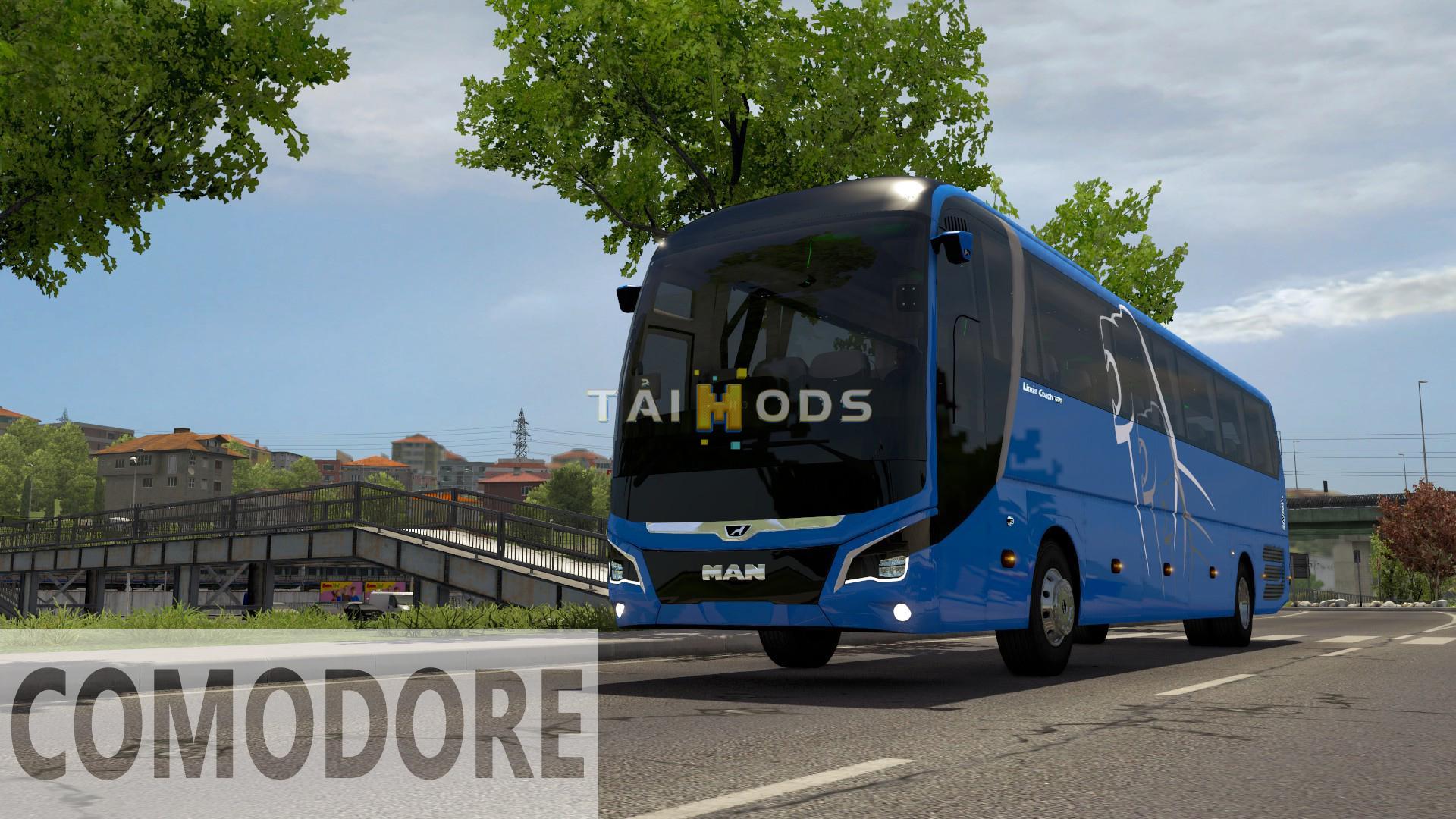 MOD ETS2 – Xe Khách ETS2 - Man Lions Coach CC AND CL 2020 V2.5 (1.38.x)