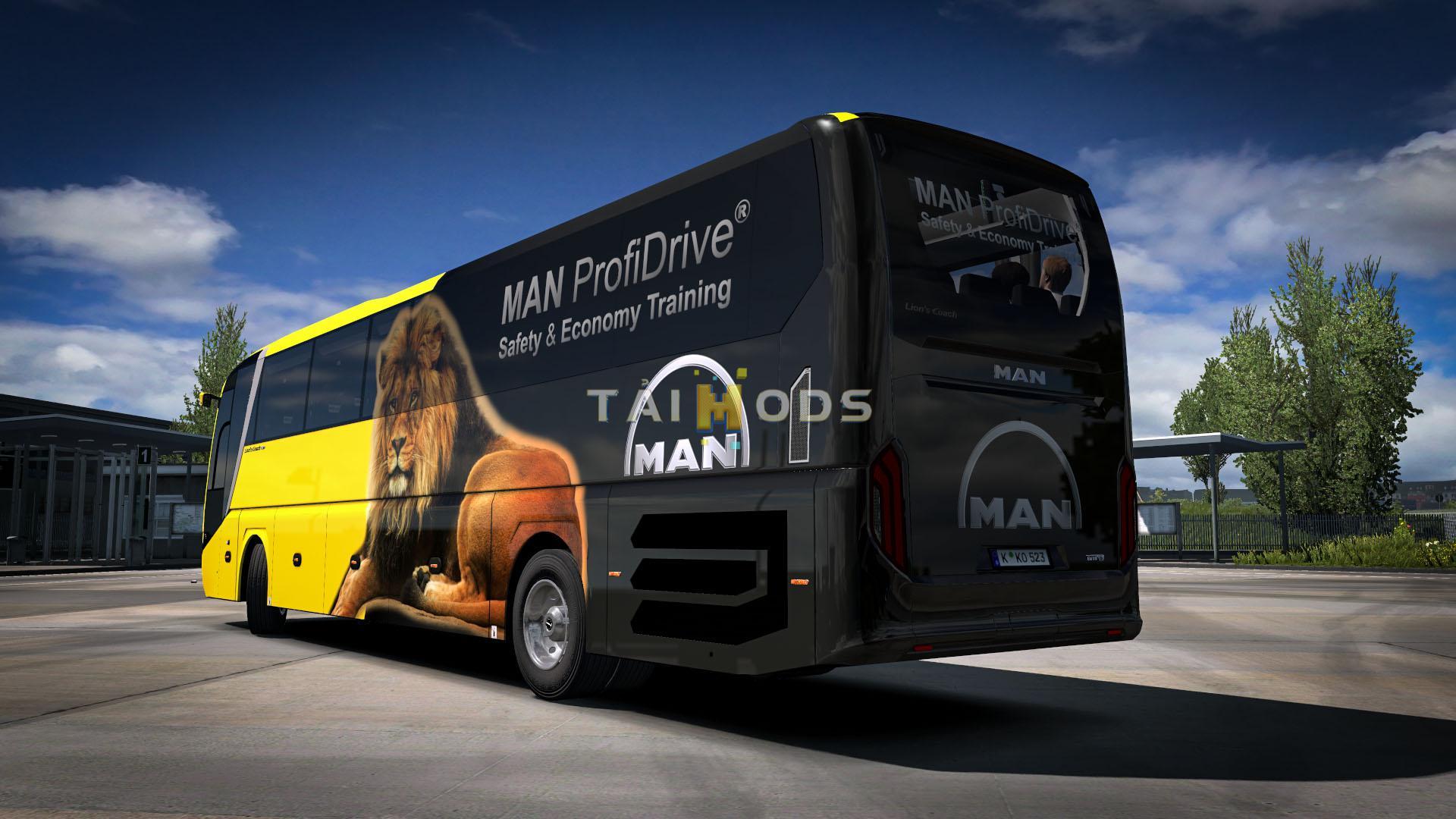 ETS2 - Man Lions Coach 2017 Optiview (1.38.x)