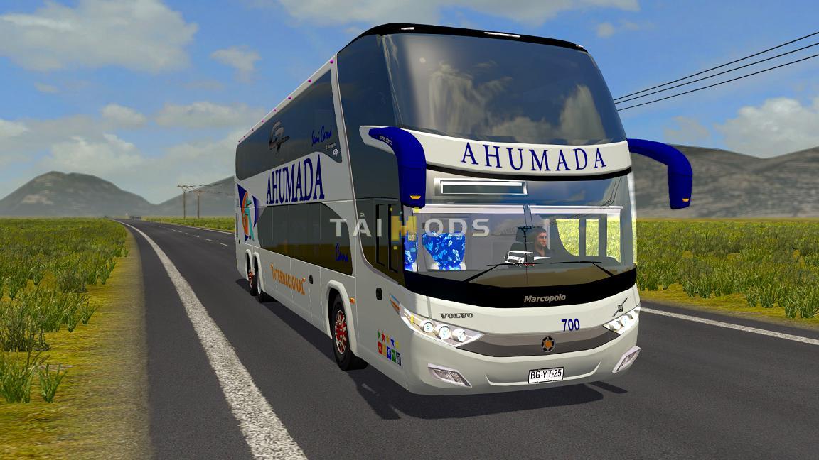 ETS2 - Marcopolo G7 1800 DD Volvo GPBG Bus V2 (1.37 - 1.38) (1.38.x)