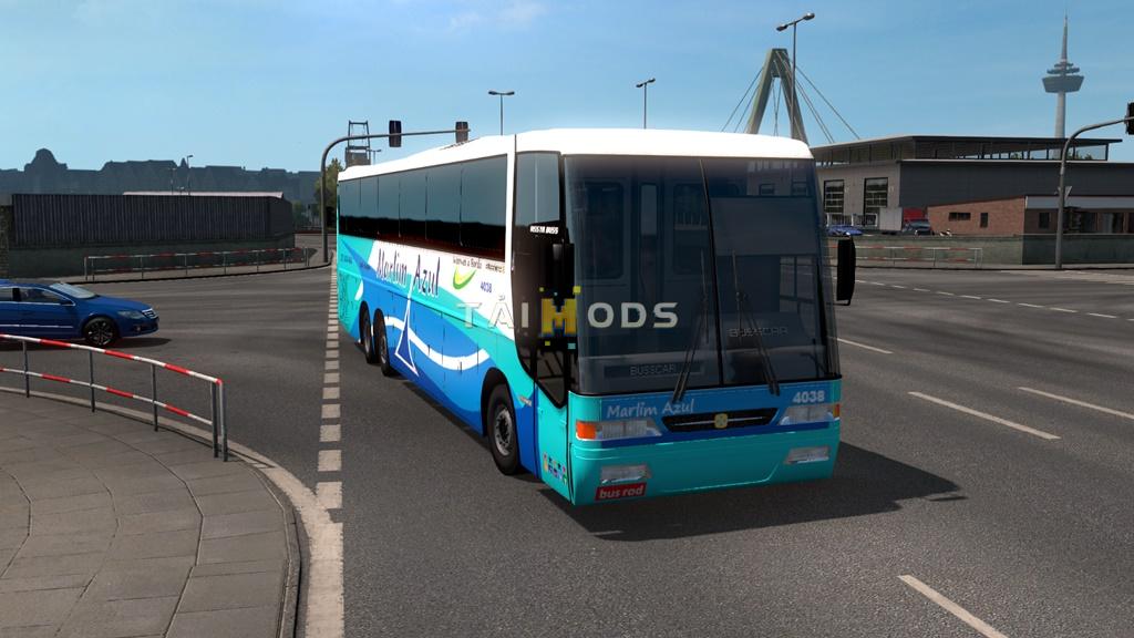 ETS2 - VistaBuss 1999 6x2 MB Bus (1.37 - 1.38) (1.38.x)