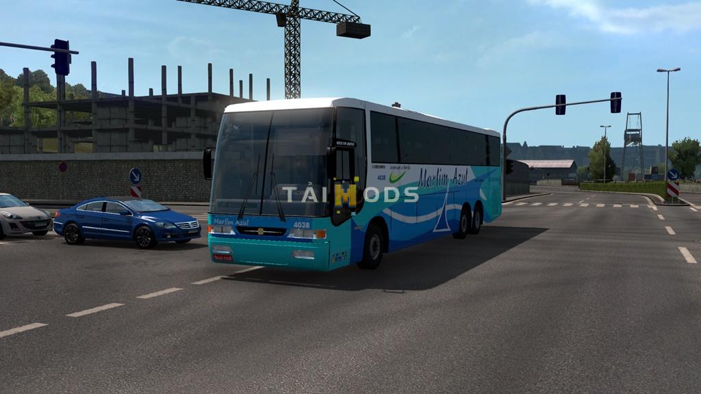 ETS2 - VistaBuss 1999 6x2 MB Bus (1.37 - 1.38) (1.38.x)