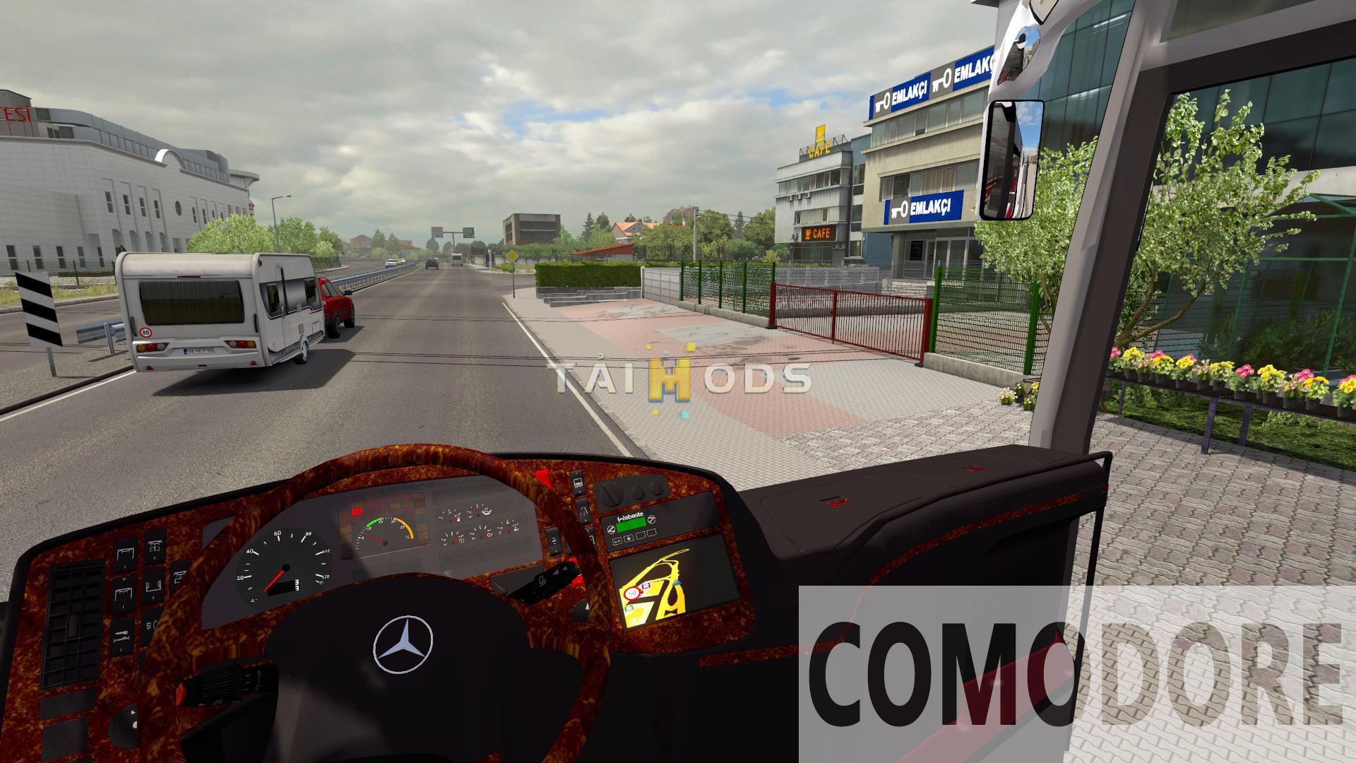 MOD ETS2 – Xe Khách ETS2 - Mercedes-Benz O403 SHD Euro 5 Bus (1.38.x)