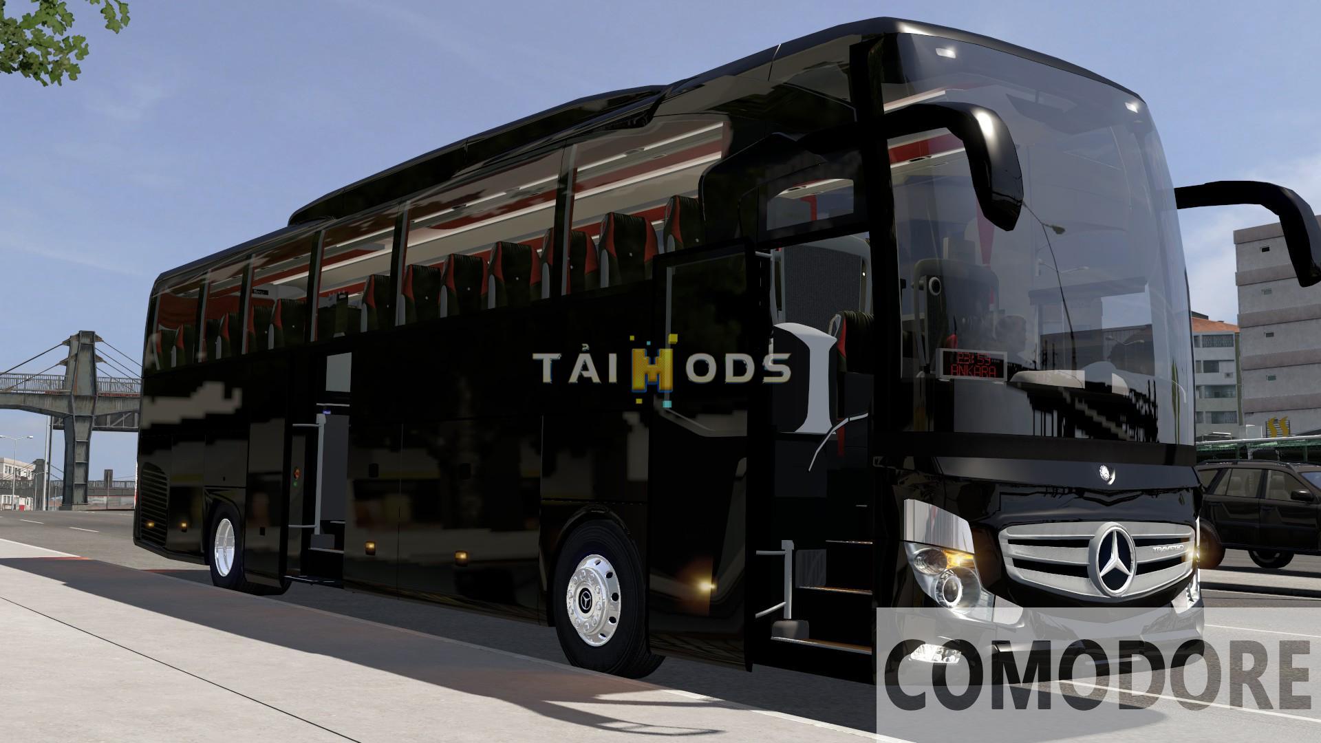 MOD ETS2 – Xe Khách ETS2 - Mercedes Travego 15-16 SHD 2020 Euro 6 (1.37.x)
