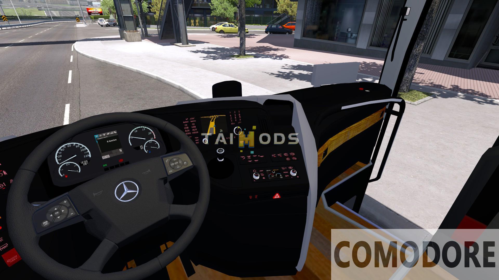 MOD ETS2 – Xe Khách ETS2 - Mercedes Travego 15-16 SHD 2020 Euro 6 (1.37.x)