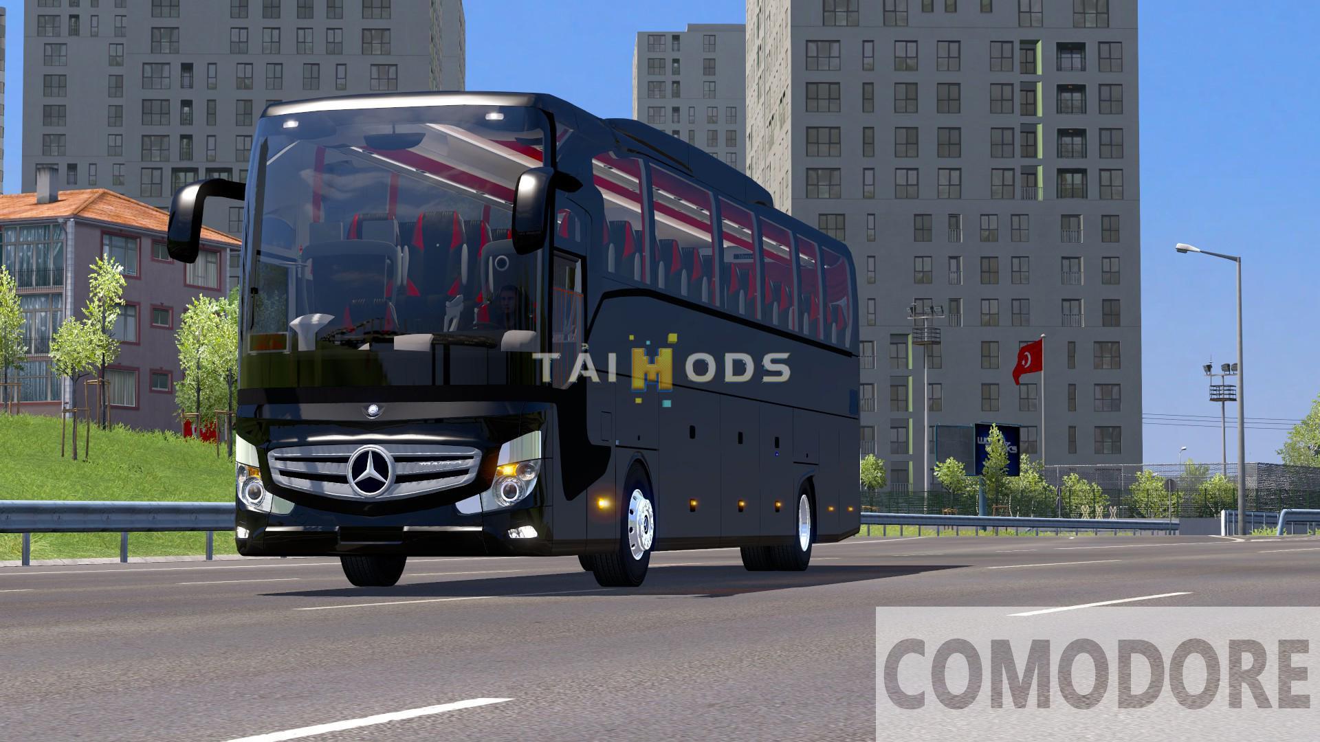 ETS2 - Mercedes Travego 15-16 SHD 2020 Euro 6 (1.37.x)