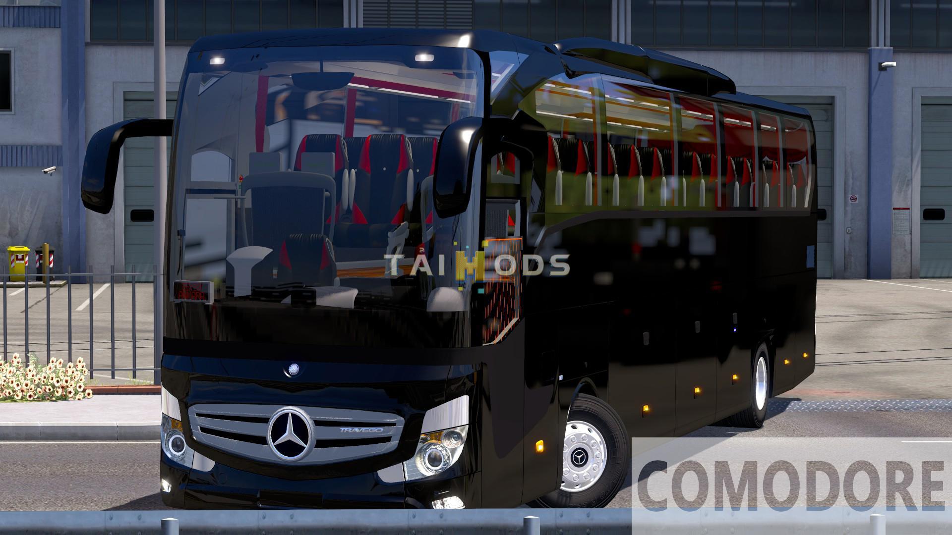 ETS2 - Mercedes Travego 15-16 SHD 2020 Euro 6 (1.37.x)
