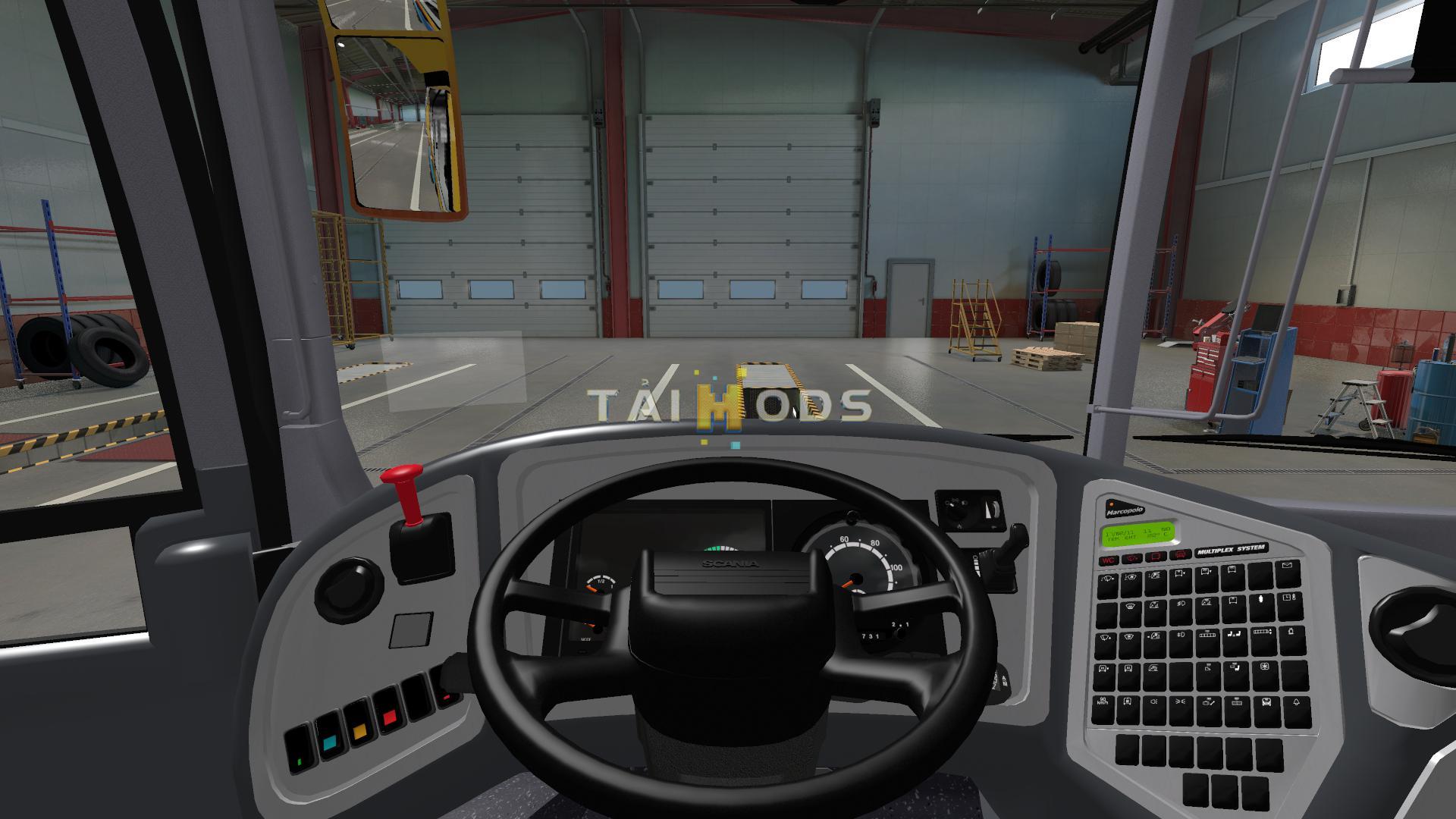 MOD ETS2 – Xe Khách ETS2 - Marcopolo G6 1550 SC 6x2 MegaKing (1.37.x)