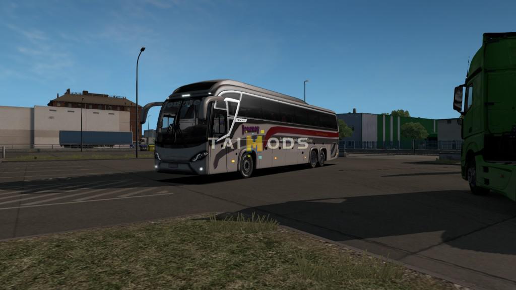 MOD ETS2 – Xe Khách ETS2 - Mascarello Roma 8 Official Skin Journey V2.0 (1.36.x)