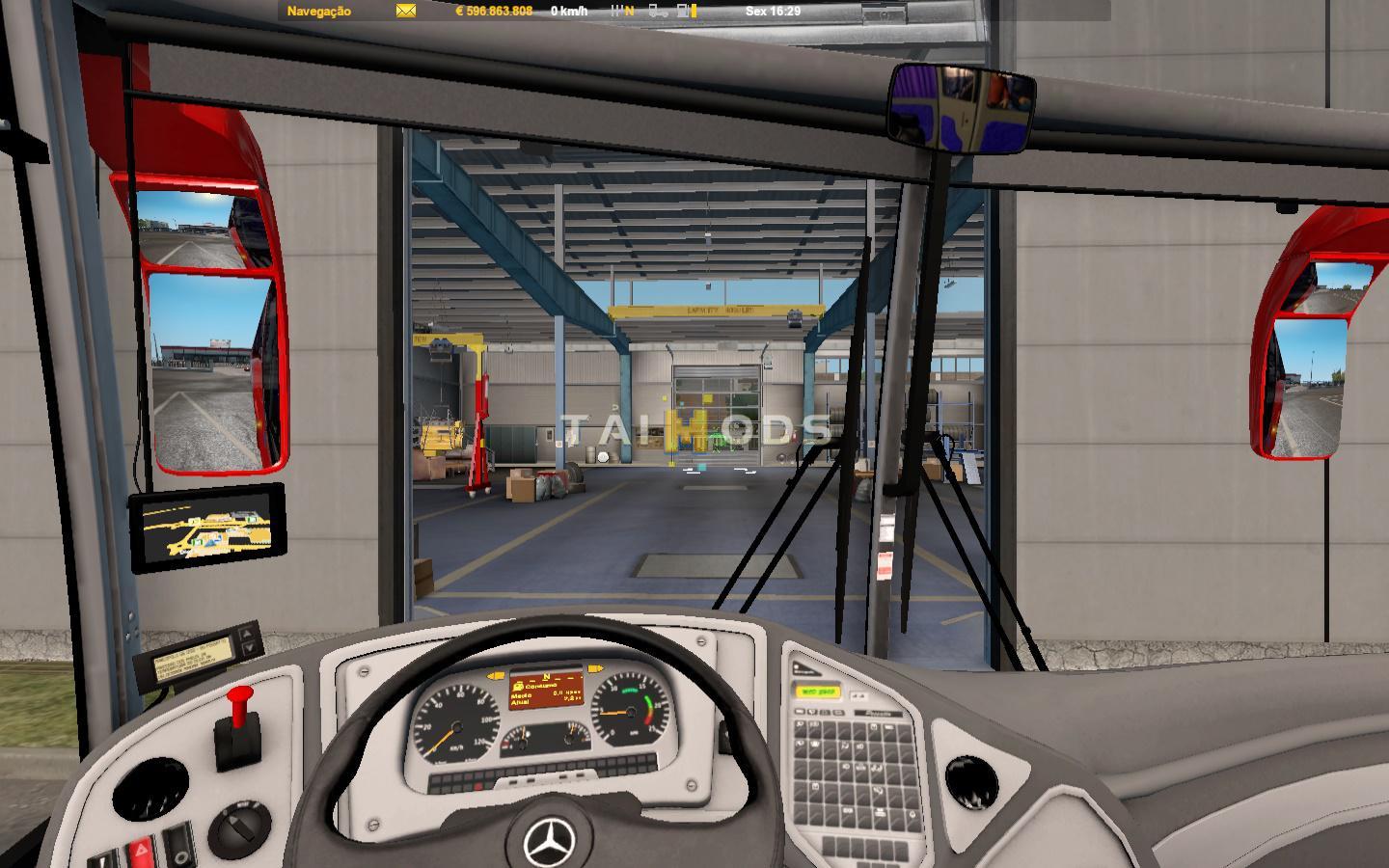 ETS2 - Marcopolo G6 -1200 Mercedes (1.36.x)