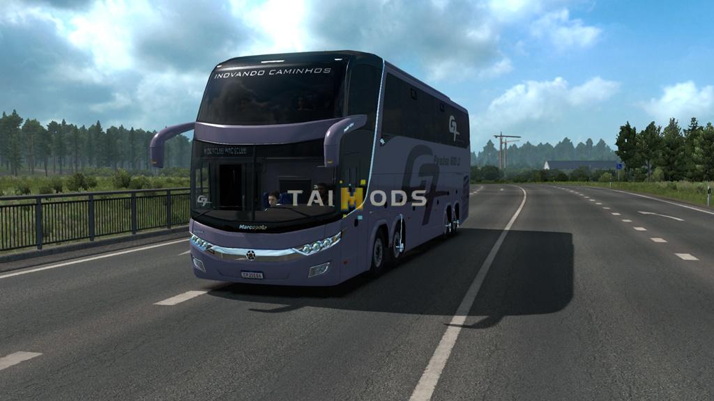 ETS2 - Marcopolo G7 1600LD ModShop V2.0 (1.36.x)