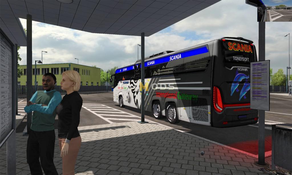 ETS2 - Scania Black and White Skin Official Review (1.34+) (1.35.x)
