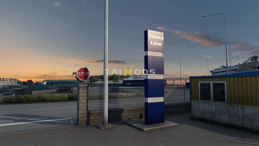 ETS2 - Real Companies, Gas Stations V2.04.08 (1.57.x)