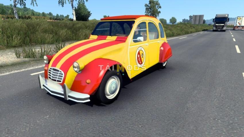 ETS2 - 2CV RC Lens V1.0 (1.57.x)