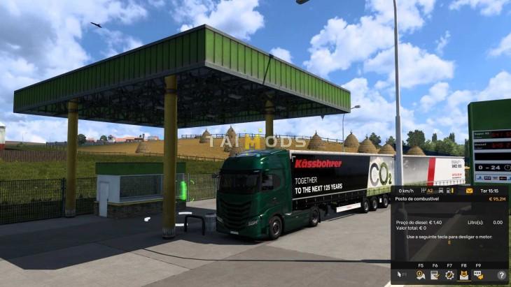 ETS2 - Fuelo EU Diesel Price - 02.12.2025 (1.57.x)