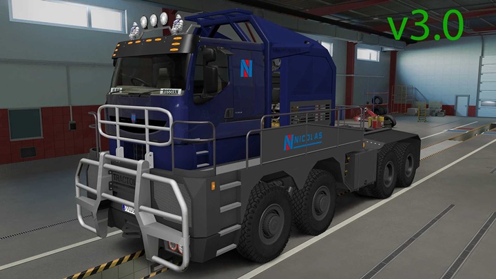 ETS2 - Renault Kerax Tractomas 8x8 V3.0 (1.55.x) ETS2 - Renault Kerax Tractomas 8x8 V3.0 (1.55.x)