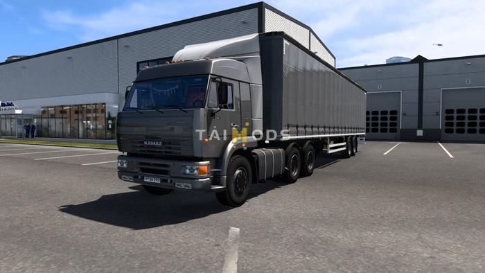 ETS2 - KamAZ 6460 2008 Truck V2.0 (1.53.x) ETS2 - KamAZ 6460 2008 Truck V2.0 (1.53.x)