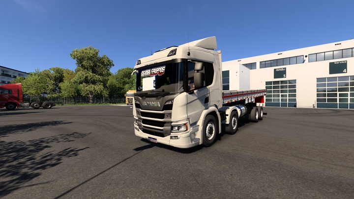 ETS2 - Scania P Truck (1.53.x)