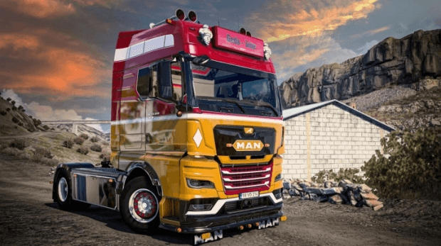 ETS2 - MAN TG3 2020 SCT Desing Truck (1.53.x) ETS2 - MAN TG3 2020 SCT Desing Truck (1.53.x)
