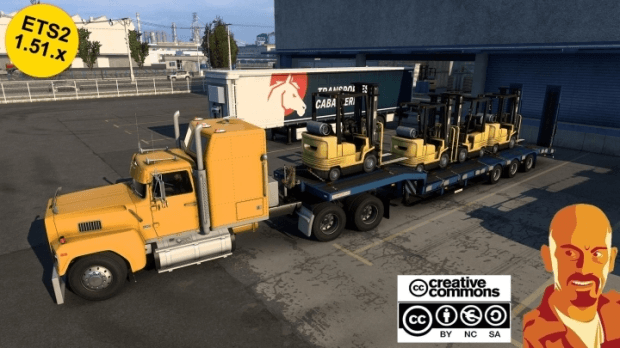ETS2 - Ford LTL 9000 V2.1 (1.51.x)