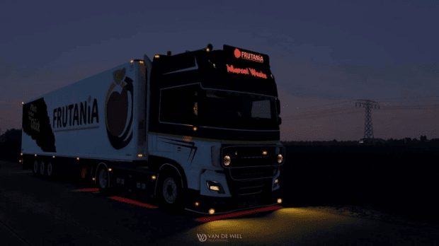ETS2 - DAF XF106 530 Marcel Weske+Trailer V2.0 (1.50.x) ETS2 - DAF XF106 530 Marcel Weske+Trailer V2.0 (1.50.x)