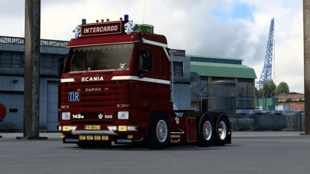 ETS2 - Scania 143M 500 V8 Intercargo V1.4 (1.50.x) ETS2 - Scania 143M 500 V8 Intercargo V1.4 (1.50.x)