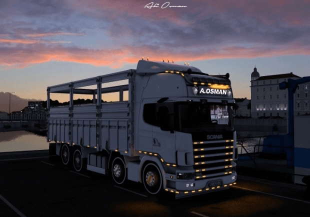 ETS2 - Scania 124L 420 Topline 8x2 V1.0 (1.50.x)