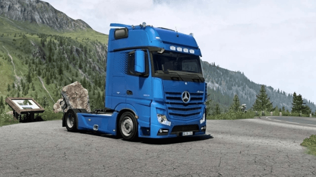 ETS2 - Mercedes-Benz New Actros Truck (1.50.x) ETS2 - Mercedes-Benz New Actros Truck (1.50.x)