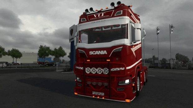 ETS2 - Scania S580 L6 V. Lemarignier (1.49.x) ETS2 - Scania S580 L6 V. Lemarignier (1.49.x)
