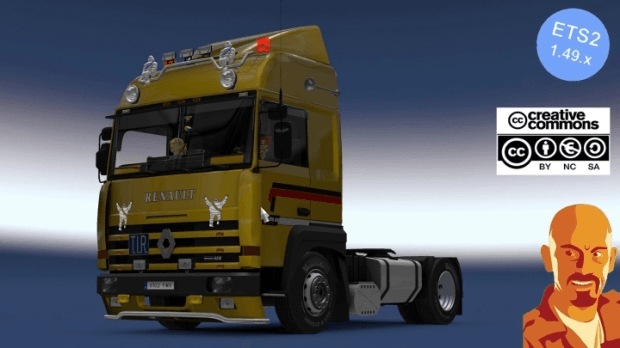 ETS2 - Renault Major Ti Truck V2.0 (1.49.x)