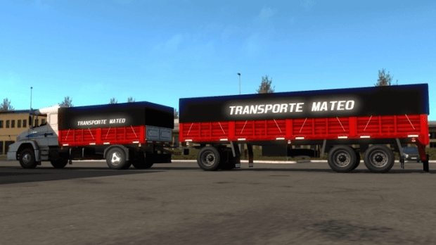 ETS2 - MB 1634 + Acoplado (1.47.x)