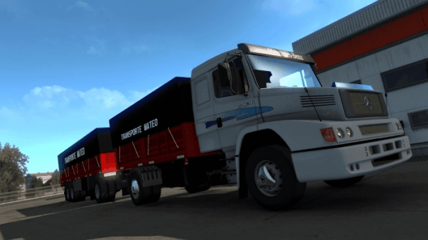 ETS2 - MB 1634 + Acoplado (1.47.x)