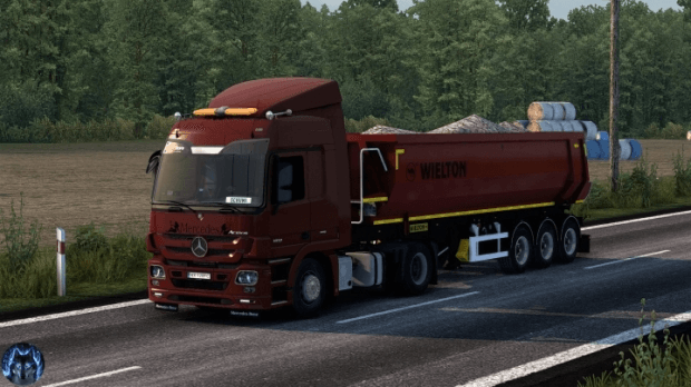 ETS2 - Mercedes Actros MP3 Reworked V4.2 (1.47.x) ETS2 - Mercedes Actros MP3 Reworked V4.2 (1.47.x)