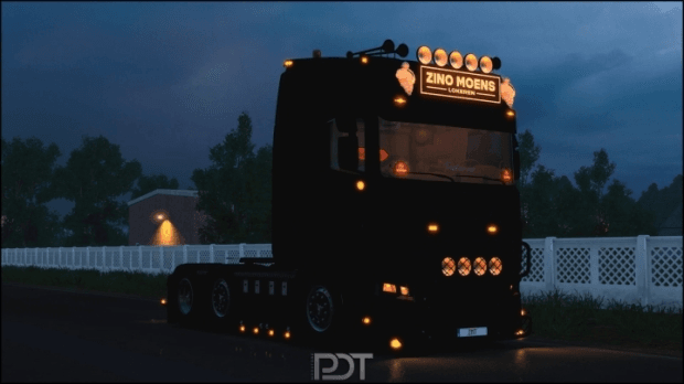 ETS2 - Scania S650 + Trailer Zino Moens Transport (1.46.x)