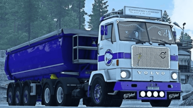 ETS2 - Volvo F88 v1.8.2 (1.46.x)