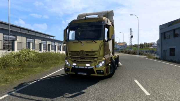 ETS2 - Mercedes Actros MP4 Truck (1.46.x)