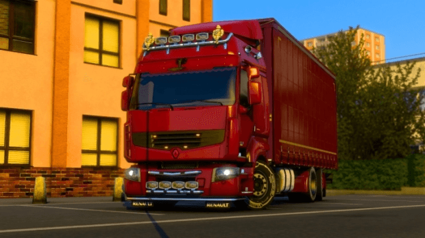 ETS2 - Renault Premium Silver (1.45.x) ETS2 - Renault Premium Silver (1.45.x)