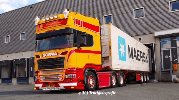 ETS2 - Scania R580 M.Vreugdenhil Transport (1.45.x)