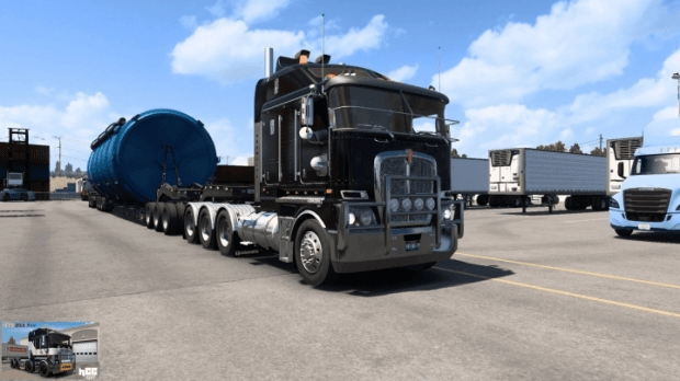 ETS2 - Kenworth K200 V14 HCC Edit BSA Revision (1.43.x) (1.43.x)