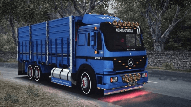 ETS2 - Mercedes-Benz 2521 Truck (1.43.x) (1.43.x) ETS2 - Mercedes-Benz 2521 Truck (1.43.x) (1.43.x)