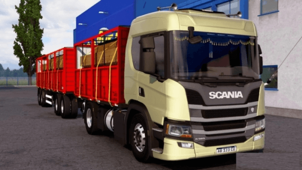 ETS2 - Scania P G R S – Helvetica 2019 Truck (1.42.x) (1.42.x)