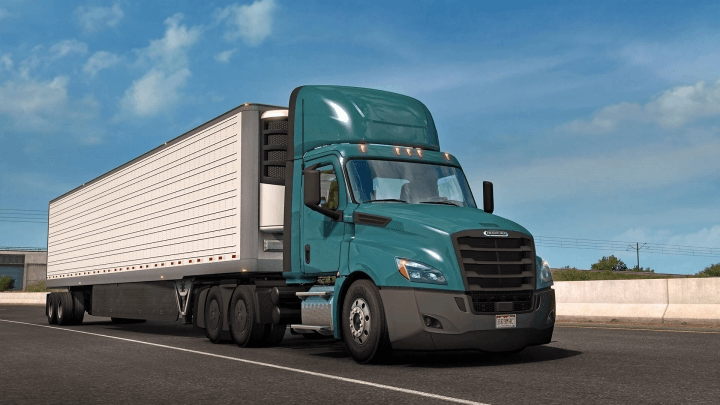 ETS2 - Freightliner Cascadia Truck V1.41.1.61 (1.41.x) ETS2 - Freightliner Cascadia Truck V1.41.1.61 (1.41.x)