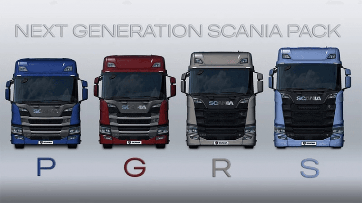 ETS2 - Next Generation Scania P G R S V2.4 (1.41.x) (1.41.x)