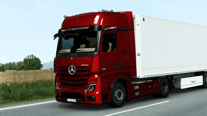 ETS2 - Mercedes-Benz New Actros 2019 V1.6.1 (1.40.x) (1.40.x)