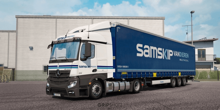 ETS2 - Mercedes-Benz Actros MP4 Fix V1.5 (1.40.x) (1.40.x)