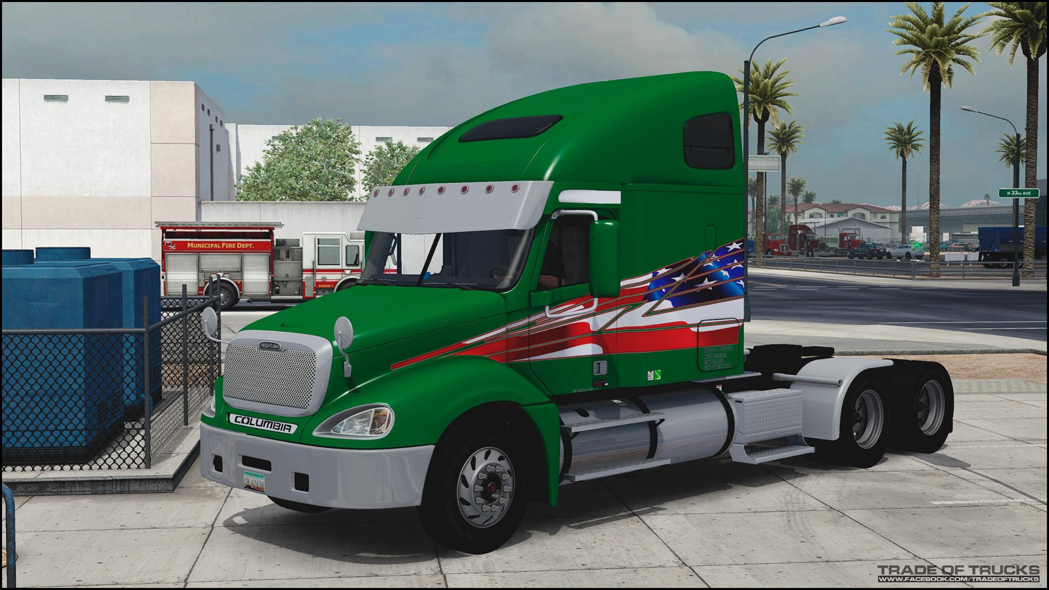 ETS2 - Freightliner C120 Century & Columbia Truck V1.0 (1.40.x) (1.40.x)