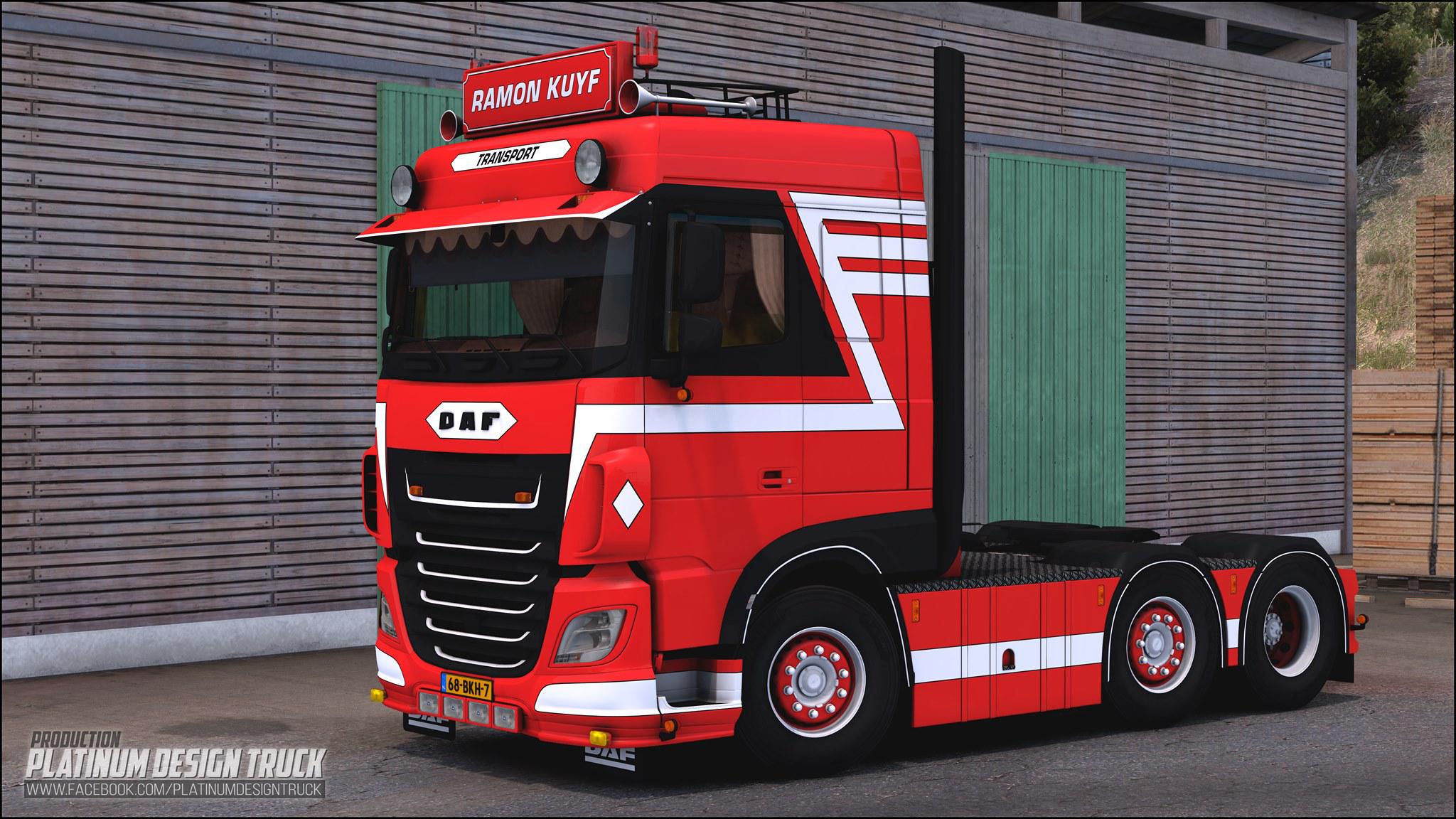 ETS2 - Daf XF 106 530 Ramon Kuiper (1.39.x) (1.39.x)
