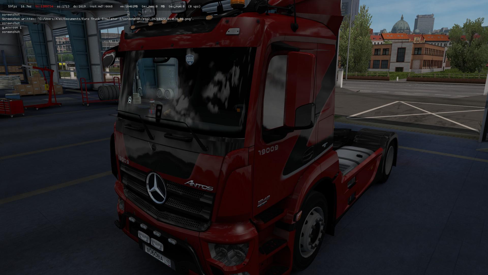 ETS2 - D3S Mercedes Antos12 Truck R1.39.4.4 (1.39.x)