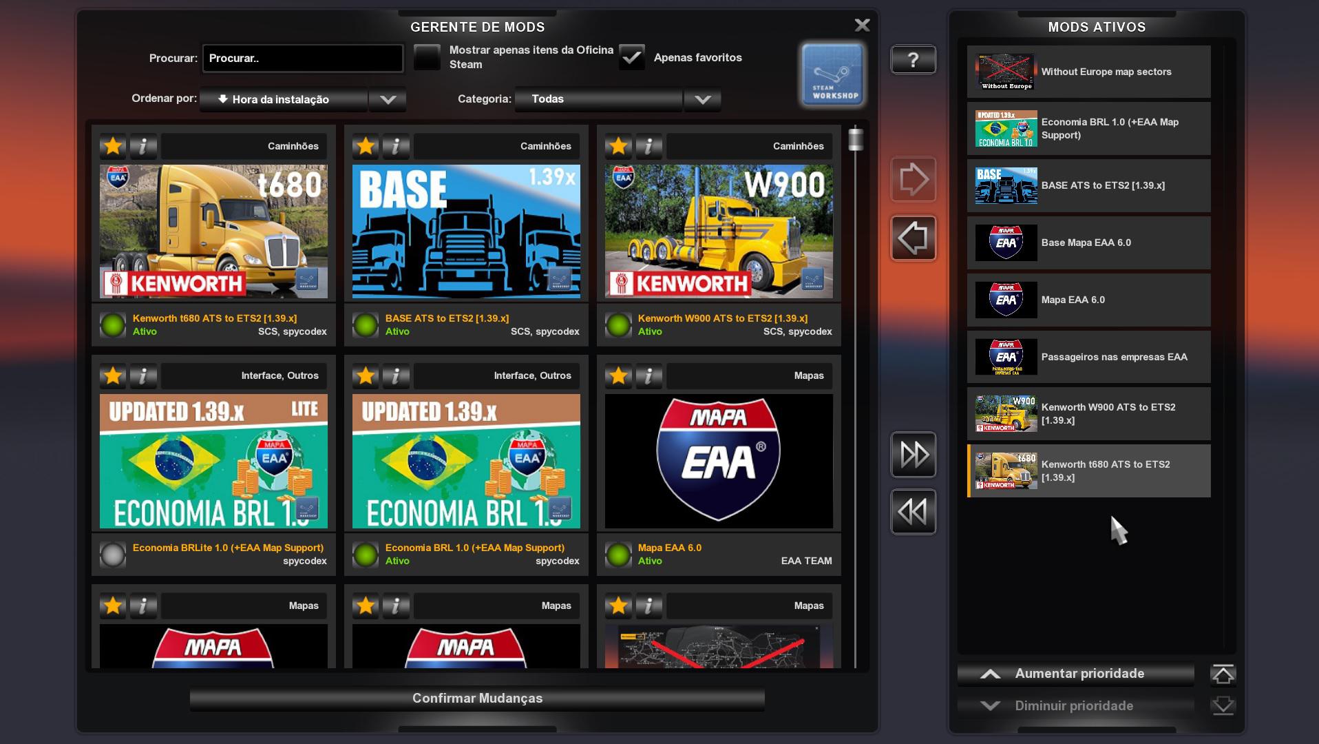 ETS2 - Kenworth W900 Truck (1.39.x) (1.39.x)