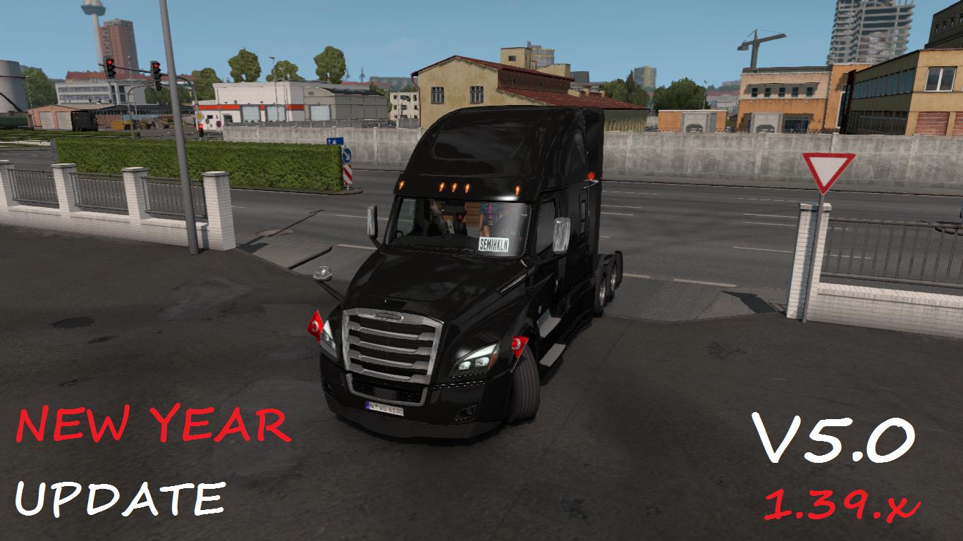 ATS Trucks for ETS2 V5.0 (1.39.x) (1.39.x)